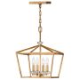 Quintiesse STINSON QN-STINSON-4P-M-DBR Visilica 4x60W/E14