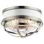Quintiesse TOLLIS QN-TOLLIS-F-BN Plafonjera 2x40W/E27