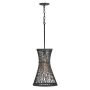 Quintiesse Twyla QN-TWYLA-1P-BK lampa wisząca 1x40W/E27 IP20