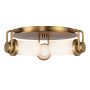 Quintiesse Wynwood QN-WYNWOOD-F-VBS plafon 3x60W/E14 IP20