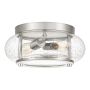 Elstead Lighting QUOIZLE QZ-TRILOGY-FS-BN2 Plafonjera 2x60W/E27