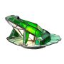 Elstead Lighting TIFFANY ANIMAL LAMPS QZ-FROG-TL Stolna svjetiljka 1x3W/G9 3000K 320LM