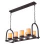 Quoizel ALDORA QZ-ALDORA8-ISLE Visilica 8x60W/E27