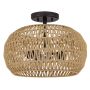 Quoizel Casablanca QZ-CASABLANCA-3SF-PBZ lampa sufitowa 3x60W/E27 IP20