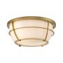 Quoizel Chance QZ-CHANCE-F-PNBR plafon sufitowy 2x60W/E27  IP44