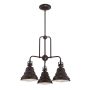 Quoizel EASTVALE QZ-EASTVALE3 Luster 3x60W/E27
