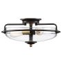 Quoizel Griffin QZ-GRIFFIN-F-C-PNAB plafon sufitowy 3x60W/E27  