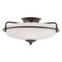 Quoizel Griffin QZ-GRIFFIN-F-PN plafon sufitowy 3x60W/E27  
