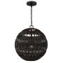 Quoizel Lindendale QZ-LINDENDALE-P-WT lampa wisząca 1x60W/E27 IP44