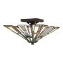Quoizel Maybeck QZ-MAYBECK-F plafon sufitowy 2x60W/E27  