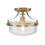 Quoizel Penn Station QZ-PENN-STATION-F-BB plafon sufitowy 1x60W/E27  