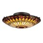 Quoizel WEST END QZ-WEST-END-F Plafonjera 2x75W/E27