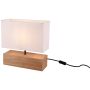 Trio WOODY R50181030 Stolna svjetiljka 1x60w/e27 ip20