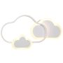 Trio CLOUDY R62263131 Stropna svjetiljka 1x29w/led 3000k 3600lm ip20