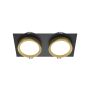 Maytoni Hoop DL086-02-GX53-SQ-BG Ugradbeno downlight svjetlo 2x15W/GX53 IP20