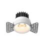 Maytoni Round DL058-7W3K-TRS-W Ugradbeno downlight svjetlo 1x7W/LED 3000K 460lm IP20