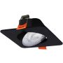Light Prestige Plus LP-1506/1RS BK Square Ugradbeno downlight svjetlo 1x7W/LED 3000K|4000K|6000K IP20