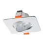 Light Prestige Plus LP-1506/1RS WH Square Ugradbeno downlight svjetlo 1x7W/LED 3000K|4000K|6000K IP20