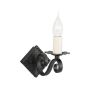 Elstead Lighting RECTORY RY1A-BLACK Zidna svjetiljka 1x60W/E14