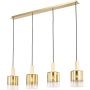 Dar Lighting Savannah SAV0435 Visilica 4x40w/E27