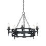 Elstead Lighting SAXON SAX5-BLK Luster 5x60W/E14
