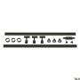 SLV 1F TRACK SET 143190 Šinski reflektor 3x4.3W/GU10 2956LM IP20