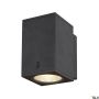 SLV ENOLA SQUARE 1003417 Zidna svjetiljka 1x11W/LED 3000/4000K 980LM IP65