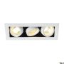 SLV KADUX 115531 Ugradbeno downlight svjetlo 3x50W/GU10 IP20