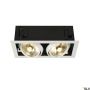 SLV KADUX 115551 Ugradbeno downlight svjetlo 2x75W/GU10/ES111 IP20