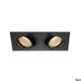 SLV NEW TRIA 1 SET 113890 Ugradbeno downlight svjetlo 2x14W/LED 2700K 1160LM IP20