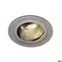 SLV NEW TRIA 1 SET 113906 Ugradbeno downlight svjetlo 1x8W/LED 3000K 700LM IP20