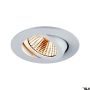 SLV NEW TRIA 1007385 Ugradbeno downlight svjetlo 1x8.3W/LED 2700K 705lm IP20