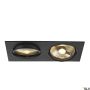 SLV NEW TRIA 113840 Ugradbeno downlight svjetlo 2x75W/GU10/ES111 IP20