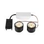 SLV NEW TRIA® 1008006 Ugradbeno downlight svjetlo 2x13.6W/LED 3000K 1280lm