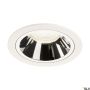 SLV NUMINOS® DL L 1003978 Ugradbeno downlight svjetlo 1x25.41W/LED 4000K 2350LM IP20/IP44