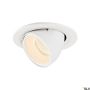 SLV NUMINOS® GIMBLE S 1005880 Ugradbeno downlight svjetlo 1x8.6W/LED 2700K 720LM