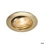 SLV PIKA 1000720 Ugradbeno downlight svjetlo 1x50W/GU10 IP20