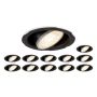 SLV UNIVERSAL DOWNLIGHT 1008066 Ugradbeno downlight svjetlo 12x7W/LED 2700K/3000K/4000K/6500K 670lm|680lm|690lm|680lm