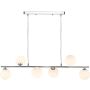 Dar Lighting Spiral SPI6450-02 Visilica 6x40w/g9 ip20