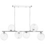 Dar Lighting Spiral SPI6450-22 Visilica 6x40w/g9 ip20