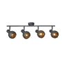 Italux Harley SPL-3480-4-GR-GD Reflektor 4x40W/E14 IP20