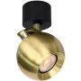 Italux Lafin SPL-45379-1R-BK-GD Reflektor 1x10W/GU10 IP20