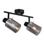 Italux Sardo SPL-5581-2-BK-SG Reflektor 2x40W/E14 IP20