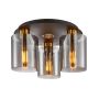 Italux Sardo SPL-5581-3SC-BRO-SG Plafonjera 3x40W/E27 IP20