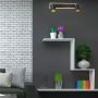 Light Prestige Parma LP-0612/2WS BK Reflektor 2x50W/GU10 3000K|4000K|6000K IP20