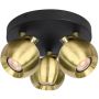 Italux Lafin SPL-45379-3R-BK-GD Reflektor 3x10W/GU10 IP20