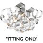 Dar Lighting Swash SWA0450-SP Vjesalo 4x25w/g9