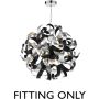 Dar Lighting Swash SWA1350-SP Vjesalo 9x40w/g9