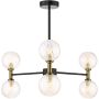 Dar Lighting Takara TAK0654-25 Stropna svjetiljka 6x40w/G9 ip20