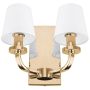 Cosmolight NEW YORK W02510AU-WH Zidna svjetiljka 2x40w/E14 IP20
